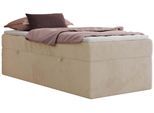 BOXBETT ZERO 90/200 - Creme Plüsch - H3 - Topper T25