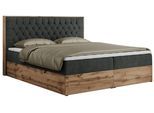 BOXBETT AMORE 140/200 Dunkelgrau Struktur - H3