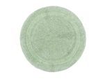 BADEMATTE 80 cm rund, 100% Baumwolle, wendbar