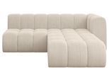 ECKSOFA modulares Sofa Darnel-L1 - 205x177x70 cm Beige