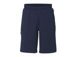 Shorts UHLSPORT "Shorts ID Kids", Mädchen, Gr. 140, N-Gr, blau (marine), Obermaterial: 72% Baumwolle CO(Bio). 28% Polyester Pol. recyc.., Hosen Shorts