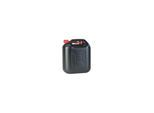 Hünersdorff Kraftstoff-Kanister STANDARD 20 L, HDPE schwarz, mit UN-Zulassung, rotes Zubehör (813500)