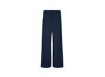 Chinohose SOYACONCEPT "Soya Concept Trouser SC-DANIELA", Damen, Gr. 38, Normalgrößen, blau (6910 navy), Obermaterial: 73% Polyester, 24% Viskose, 3% Elasthan, Hosen Chinohose