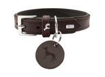 Hunter Halsband Larvik dunkelbraun 60 cm