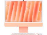 APPLE iMac "iMac 24" CTO", orange, Mac OS, 16 GB RAM 256 GB SSD, Desktop-PCs, iMac