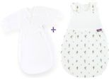 Babyschlafsack TRÄUMELAND "Set Kaktusliebe", Baby, Gr. 80/86, umlaufender Reißverschluss, bunt, Obermaterial: 100% Baumwolle, Schlafsäcke
