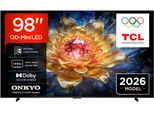 TCL LED-Fernseher "98T8D", Energieeffizienz: E, schwarz, 98 ″, Fernseher, LED-Fernseher