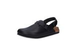 Sandale BIRKENSTOCK "Tokio", Damen, Gr. 46, schwarz, Obermaterial: 100% Rindsleder Leather cow., Schuhe Sandale