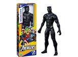 Spielfigur HASBRO "Marvel Avengers, Titan Hero Serie, Black Panther", schwarz, Spielfiguren, KinderH:30cm, Kunststoff, Spielfigur, H:30cm