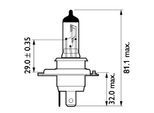 PHILIPS Glühlampe, Fernscheinwerfer 13342mdbvs2 für Volvo DAF Fiat MAN Mercedes RENAULT HYUNDAI