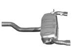 IMASAF Endschalldämpfer 490847 hinten für Mercedes