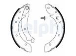 DELPHI Bremsbackensatz, Feststellbremse ls1716 für Peugeot Citroën