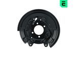 OPTIMAL Spritzblech, Bremsscheibe bsp9002l Hinterachse links für TOYOTA