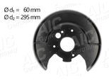 AIC Spritzblech, Bremsscheibe 56951 Hinterachse links für NISSAN