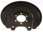 TRISCAN Spritzblech, Bremsscheibe 812542102 Hinterachse für MITSUBISHI
