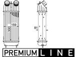 MAHLE Ladeluftkühler BEHR HELLA SERVICE *** PREMIUM LINE ci172000p für Peugeot