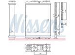 NISSENS Wärmetauscher, Innenraumheizung 72050 für NISSAN EAGLE