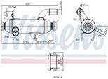 NISSENS Kühler, Abgasrückführung 989279 für Peugeot