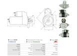 AS-PL Starter s3023pr für Peugeot TOYOTA