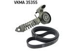 SKF Keilrippenriemensatz vkma35355 für Vaughall HYUNDAI KIA Citroën Peugeot RENAULT TOYOTA