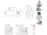 AS-PL Starter s0704s für Opel Ford Fiat Peugeot