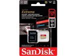SanDisk microSDXC V30 A2 128GB Extreme A2 C10 V30 UHS-I U3