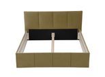 POLSTERBETT Dalas Avocado 200 x 200 x 40 cm Stauraum Ohne Matratze und Lattenrost