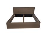 POLSTERBETT bali Dunkelbraun 180 x 200 x 40 cm Bettkasten Mit hochwertiger Matratze H3 (bis 120 kg) und Lattenrost