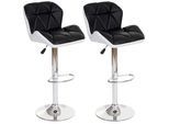 BARHOCKER Schwarz 2er-Set