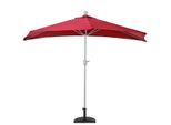 SONNENSCHIRM HALBRUND UV 50+ Bordeaux