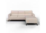 Wohnlandschaft Fibu Beige Webstoff