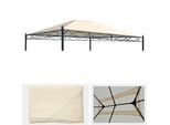 ERSATZBEZUG FÜR DACH PERGOLA CALPE Cremeweiß