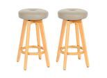 BARHOCKER taupe 2er-Set