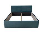 POLSTERBETT Damas Weiß 100 x 200 x 40 cm Mit hochwertiger Matratze H2 (bis 100 kg) und Lattenrost