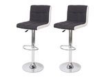 BARHOCKER Anthrazit 2er-Set