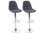BARHOCKER Grau 2er-Set