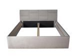 POLSTERBETT Damas Gold 180 x 200 x 32 cm Mit hochwertiger Matratze H2 (bis 100 kg) und Lattenrost