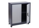 AKTENSCHRANK Dunkelgrau, Hellgrau