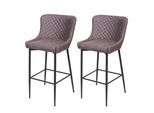 BARHOCKER Anthrazit 2er-Set