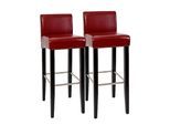 BARHOCKER Rot 2er-Set