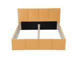 POLSTERBETT Dalas Gold 180 x 200 x 40 cm Stauraum Ohne Matratze und Lattenrost