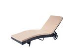 SONNENLIEGE Anthrazit, Beige