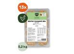 BARFER'S Würfel: Komplett-Mix Geflügel 13x400 g