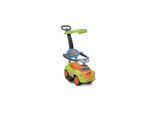Rutschauto SMILE 3 in 1, Schubstange, Sonnendach, Fußstützen, Sicherheitsbügel grün