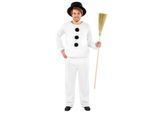 tectake® Herrenkostüm Schneemann