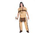 tectake® Herrenkostüm Indianer Black Hawk