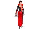tectake® Frauenkostüm Gothic Vampirkleid