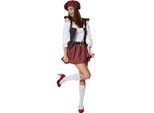 tectake® Frauenkostüm Schotten-Girl