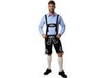 tectake® Lederhose Frankenwald
