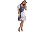 tectake® Frauenkostüm Mini-Dirndl Garching Modell 2